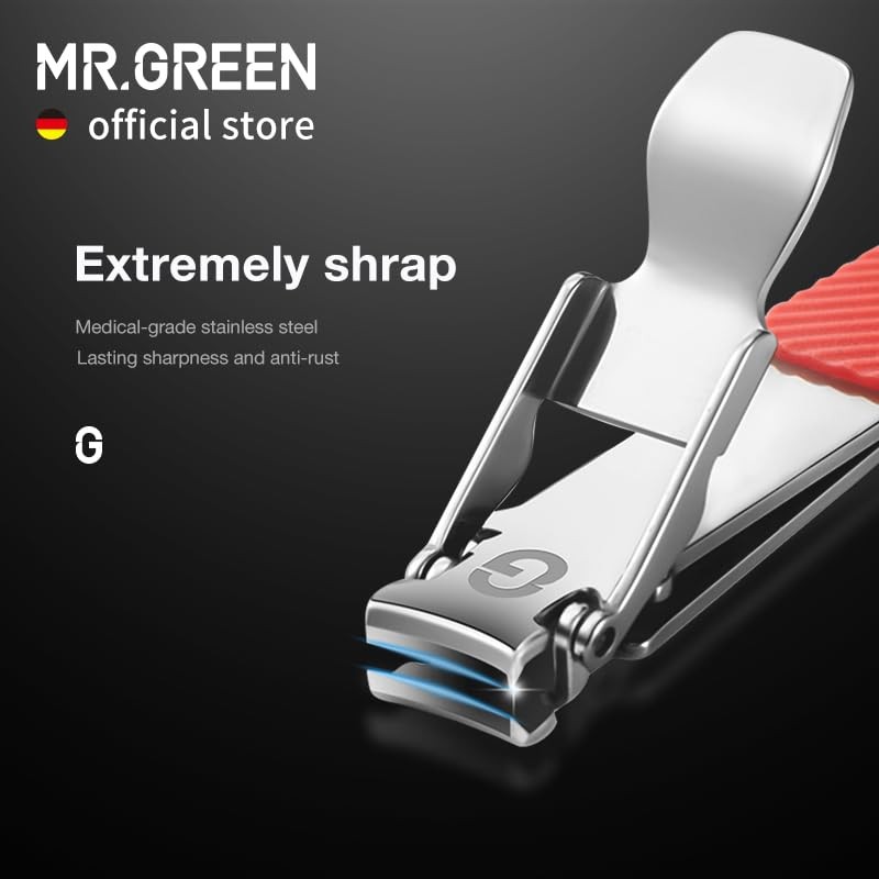 MR.GREEN Compact Nail Clippers Foldable Nail Cutters Manicure Tools Portable
