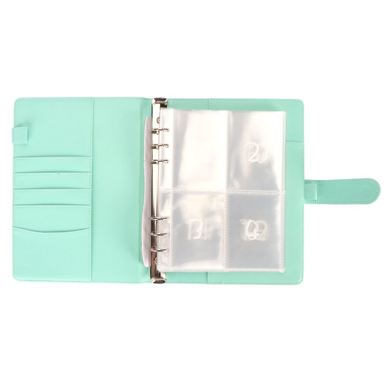 100 Envelopes Challenge Binder Waterproof A5 Money Saving Budget Binder