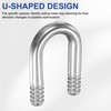 PATIKIL 1pc 5/8"(16mm) x 5/8"(16mm) Hose Barb Fitting 304 Stainless