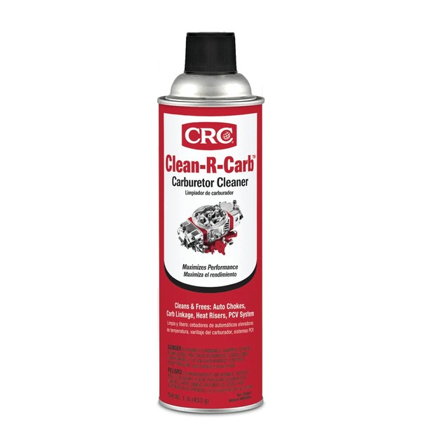 CRC Clean-R-Carb Carburetor Cleaner 05081 - 16 Wt Oz., Powerful Carb Cleaner