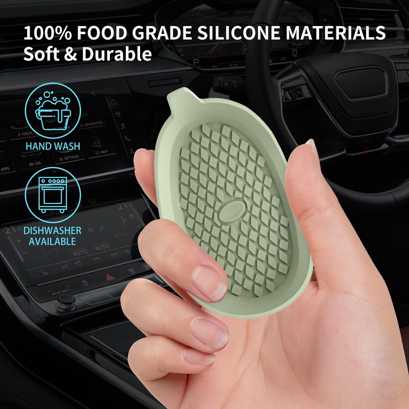 ME.FAN Car Cup Holder Coasters [4 Pack] Silicone Cups Mats,