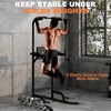 Power Tower Pull Up Bar Station Adjustable Height Pull Up