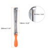 sourcing map Chainsaw File Guide, 3/16" (4.8mm) Round Rasp Chrome