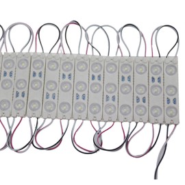 Rextin Super bright 200pcs 2835 3 LED Module Green Waterproof Decorative Light for Letter Sign Advertising Signs with Tape Adhesive Backside (Green)