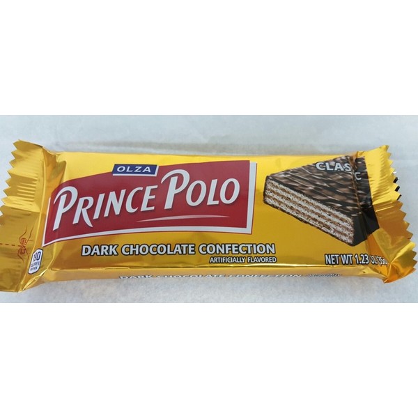Olza Prince Polo Classic Dark Chocolate Confection Pack of 10 36g Bars