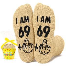 HAPPYPOP 70 Year Old Birthday Gifts - 70th Birthday Gifts for Men Women, Gift for 70 Year Old Women Man, 70th Socks