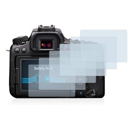 Savvies Screen Protectors for Canon EOS 90D Ultra Transparent Pack of 6