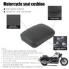 JMTBNO Black Universal Motorcycle Pillion Passenger Pad Seat Leather Pillion