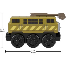 Thomas the Tank Engine GGG82 Wooden Rail Series, Diesel 10, 2 Years Old and Up (SFC Certified) Wooden Toy Vehicle
