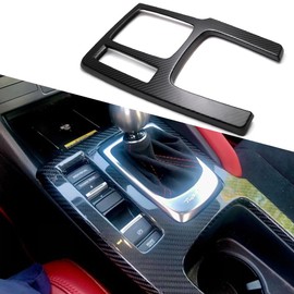 Yipmotiv Dry Carbon Fiber Center Consoles Gear Shift Panel for Acura Integra A-Spec Type S 2022 2023 2024 (MT Matte Carbon)