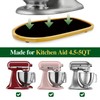 Upgrade Thicken Bamboo Mixer Slider Mat for Kitchenaid Stand Mixer,