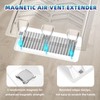 Floor Vent Deflectors, Extends Airflow Beyond Furniture - 1 Pack