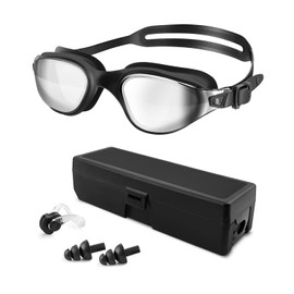 Victoper Swimming Goggles Adult Men & Women, Updated Anti Fog Swim Goggles Adults UV Protection Swimming Goggles Adults No Leaking Swim Glasses for Men Adult Swimming Goggles Women