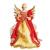 Angel Christmas Tree Decoration - Angel with Red and Gold