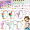 JOEJONI Craft Set Girls from 5 Years, Bracelets Craft Girls,