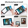 Magnetic Picture Frames 4x6, Fridge Magnets, DIY Photo Frame, 10