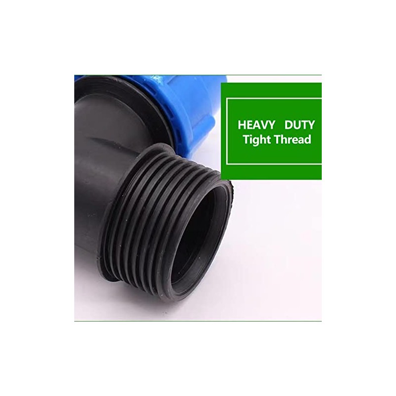 SZXMDKH 20mm Diameter T-Shaped Female MDPE PP tee Water Adaptor,