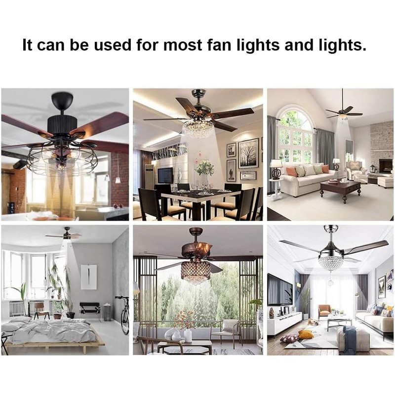 QIACHIP Upgrade Universal WIFI Ceiling Fan light Remote Control Kit,