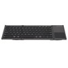 Wireless Keyboard 78 Keys Ultra Thin Folding Design Keyboard with