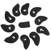 Dilwe 11 piece golf club iron cover, golf iron head