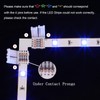 SUPERNIGHT 4Pin LED Light Connectors, 10mm Wide Right Angle Corner