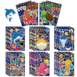 Pegatinas para Niños,24 Calcamonias Infantiles Pegatinas para niños y niñas,Pegatinas creativas,pegatinas decorativas,artesanía favorita de fiestas infantiles,Diversión Pegatinas para de 4 a 10 Niños