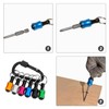 Hex Screwdriver Holder, 6 pcs Hex Screwdriver Bit Holder Set