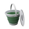 SAMMART 5.5L (1.4 Gallon) Collapsible Plastic Bucket with Lid -
