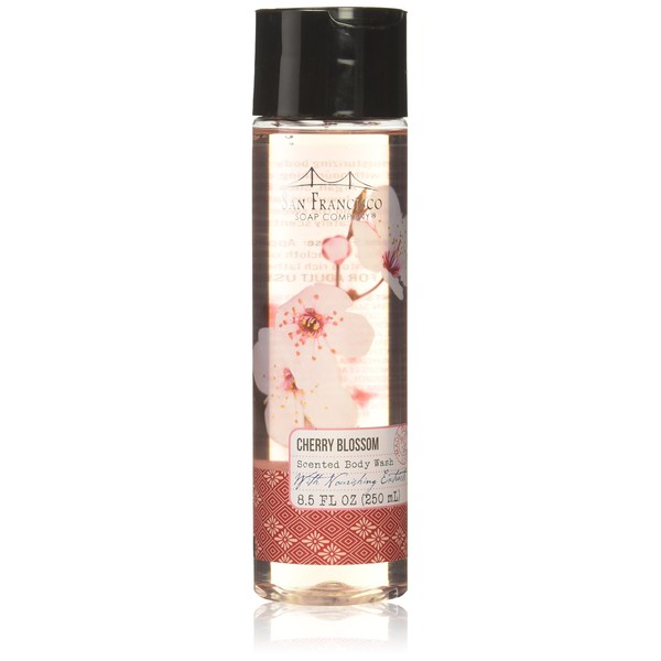 San Francisco Soap Company Cherry Blossom, Body Wash, 8.5 Ounce