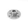 RGWOOD 4" Steel Wood Lathe Face Plate, 7/8" x 14