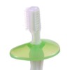 Simba Soft Bristle Silicone Baby Toothbrush with Milk Residue/Fur Scrubber.