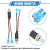 A ABSOPRO Pack of 4 H1 Connector LED Headlight Adapter