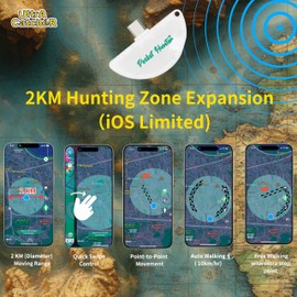 Pocket Hunter – Auto-Catch Device for Mobile Games | USB-C Plug-and-Play | No Charging Required | LED Pairing Pass-Through Charging