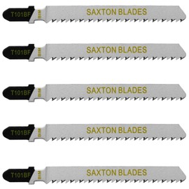 Saxton T101BF Laminate Hardwood Cutting Jigsaw Blades Compatible with Bosch, Dewalt, Makita, Milwaukee and many more (Pack of 5)