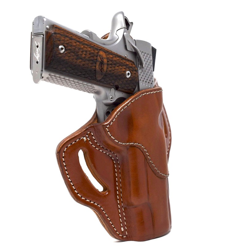 1791 Gunleather 1911 Holster, Right Hand OWB Leather Gun Holster