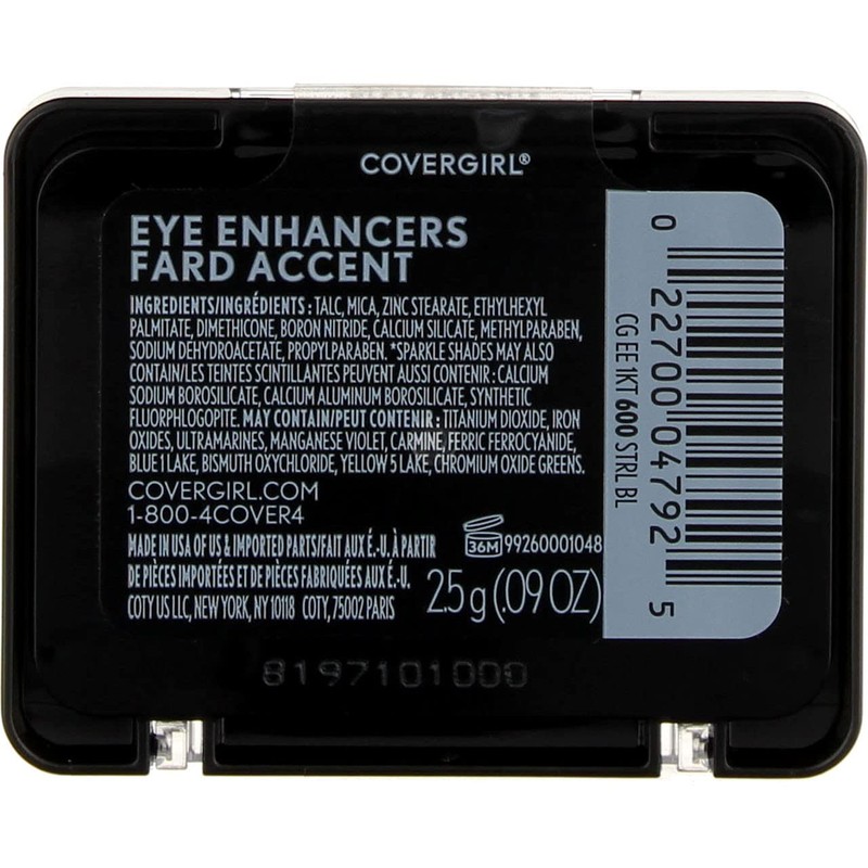 CoverGirl Eye Enhancers 1 Kit Shadow, Sterling Blue [600] 0.09