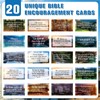 Motiskyy 200 Pcs Spanish Prayer Cards Unique Christian Cards with
