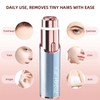 Facial Hair Remover for Women, Rechargeable, 2 Replacement Heads