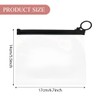 ZKGYUS Pack of 3 Transparent Airport Approved Waterproof and Leak-Proof,