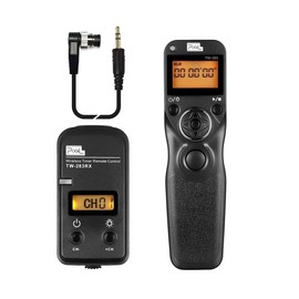 Pixel Pro TW283-DC0 Camera Remote Shutter Release Timer Radio Trigger for Nikon Z9 D3 D4 D5 D6 D800 D850 D800E D810 D810A D700 D500 D300 D200 F6 F100 F5 F9 00X F90 N90s D1X D2H D3X MC-30 MC-36A Remote Shutter Release