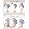 YHIXYUNAZ 3 Pack Quick-Dry Hair Towel Wrap - Super Absorbent