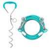 Snagle Paw Dog Tie Out Stake and Run Cable, 20FT