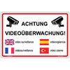 300 x 200 mm warning sign Video Surveillance – Safety