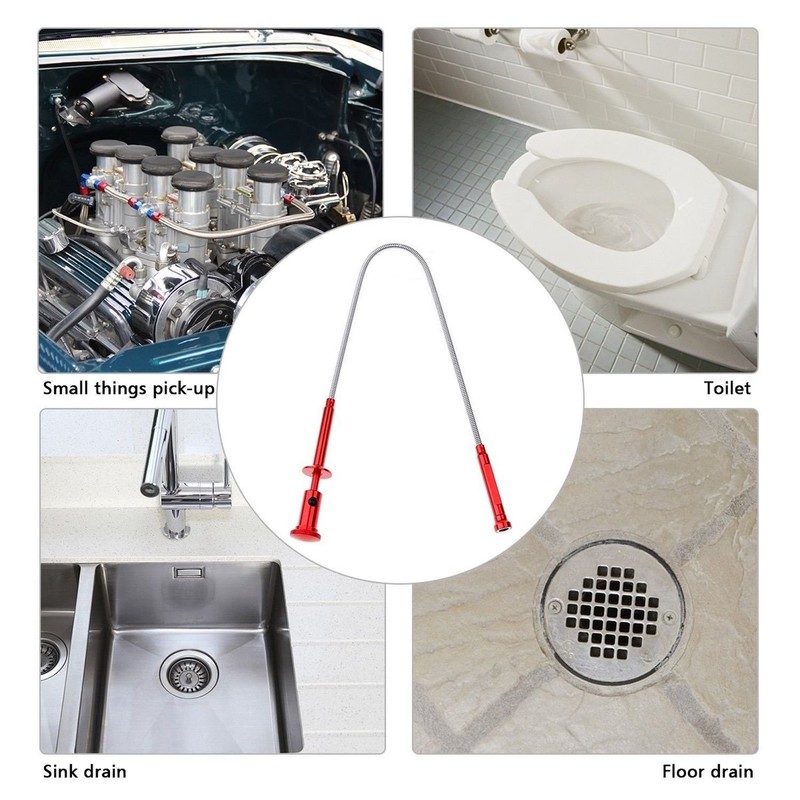 SUPERYO Magnetic Claw Pick-Up Tool Lighted Flexible Claw Grabber for