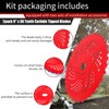 PLAXNS 2pack 9" x 36 Teeth Carbide Tipped Brush Cutter