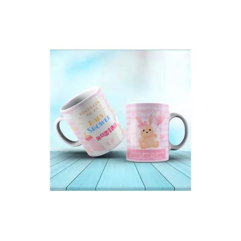 Like Shop 50 Tazas Personalizadas Recuerdo Para Baby Shower