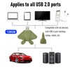 USB Flash Drive Green Cartoon Fighter Doll Portable Storage Memory