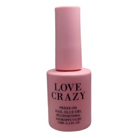 Gel Pegamento Love Crazy Para Unas Press On 12 Ml