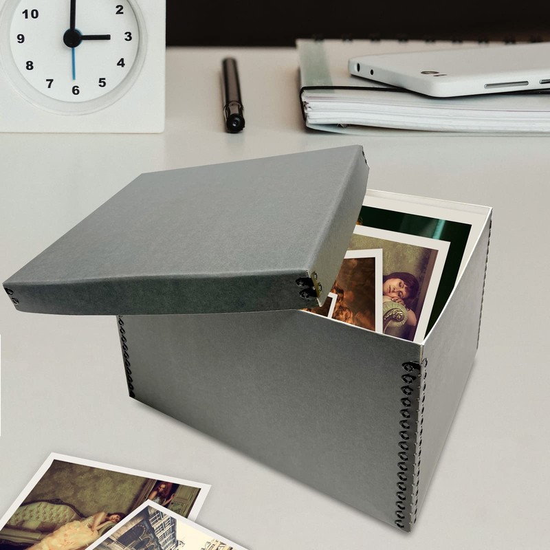 Lineco Record Storage Box 12x15x10 inch. Extra-Durable Filing Archival Cartons