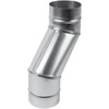Repa Market 4" Inch Round Metal Duct Offset - Dryer